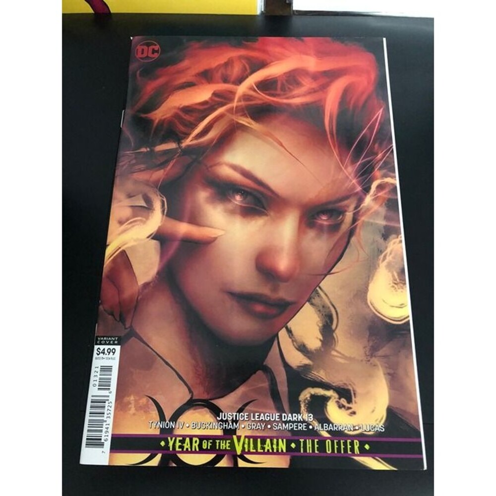 Justice League Dark #13 Dan Quintana Variant Cover B Year Of The Villain DC 2019